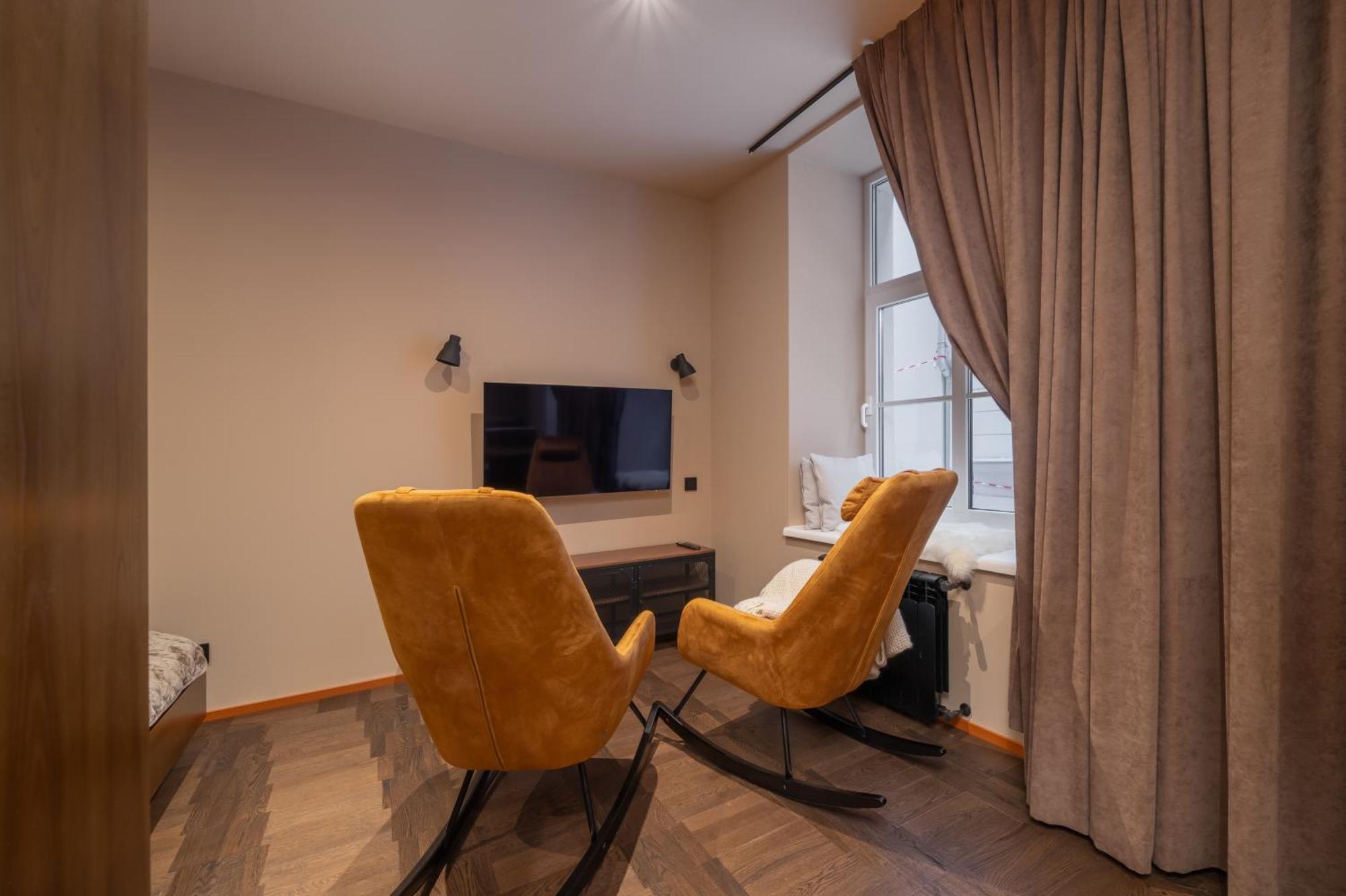Stylish Old Town Apartment On Mucenieku Street Riga Luaran gambar